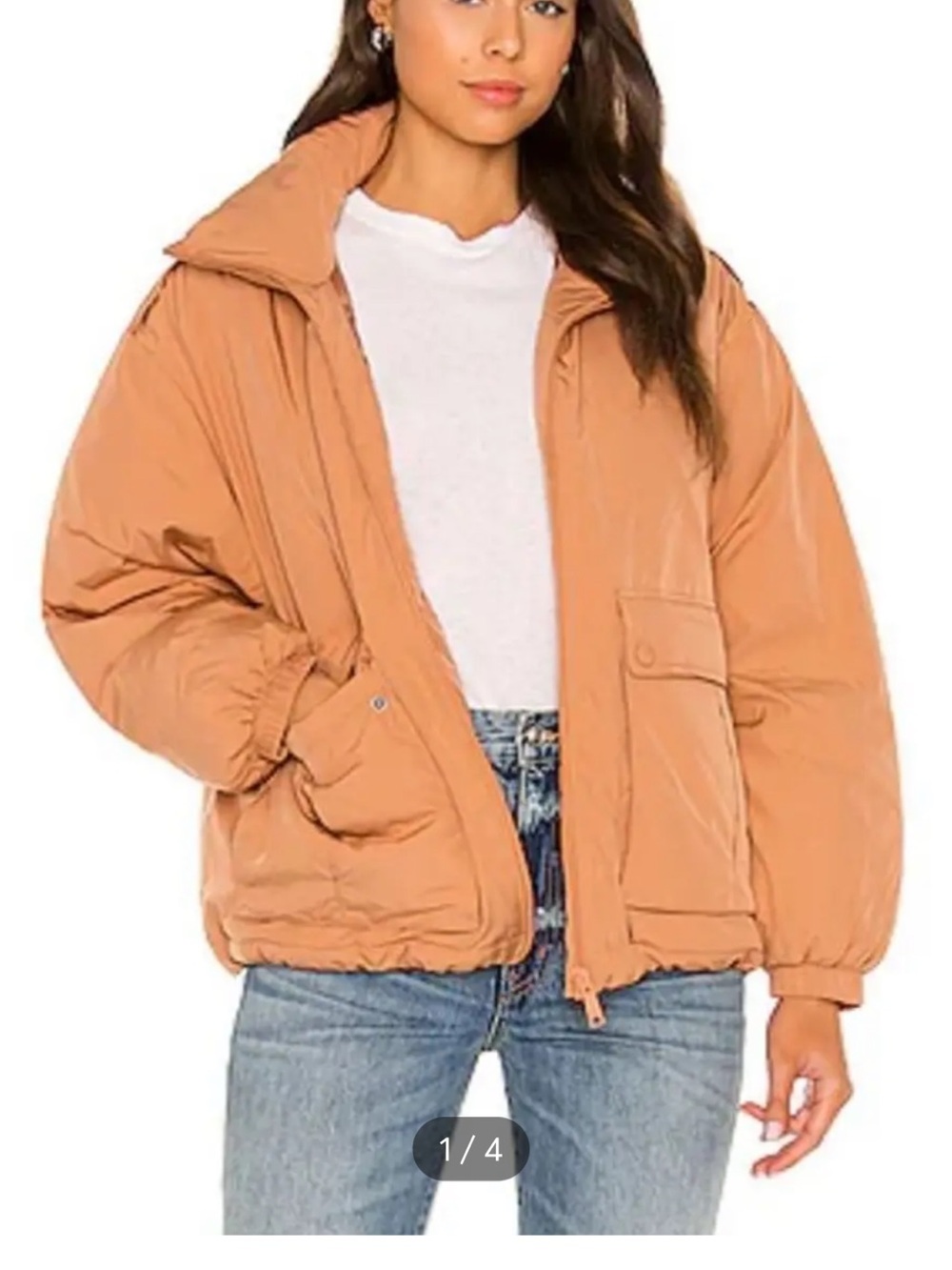 Free People Duvet Bomber coat